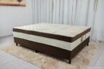 Cama Box Casal Nosso Sonho Marrom Conjugado 55x138x188cm