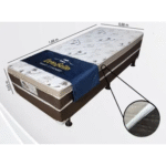 Cama Box Solteiro Espuma D33 - Ortobello